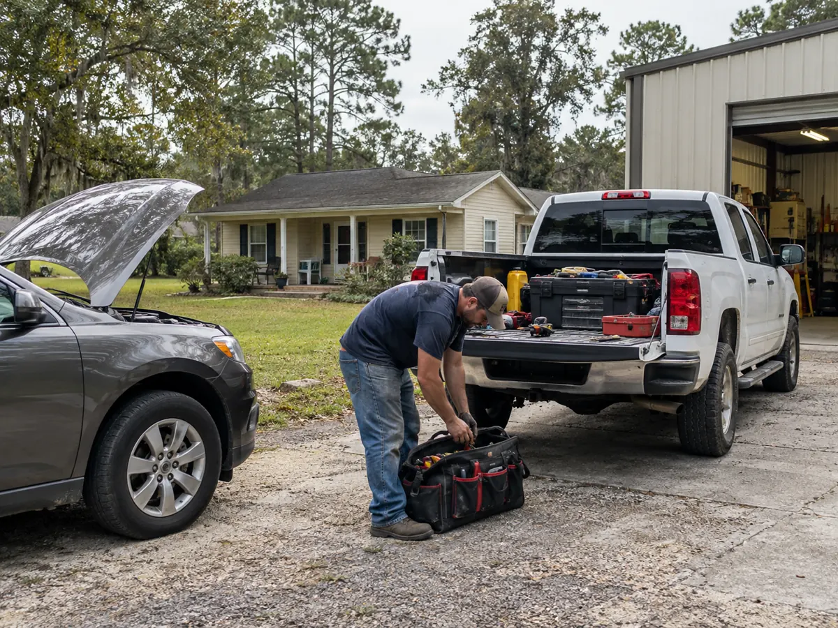 Illustration of why the business exists in a Louisiana mobile-service setting
